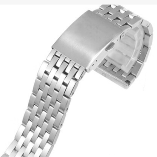 Solid stainless steel watch - stainless,