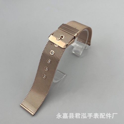 Milanese stainless steel watch - steel,