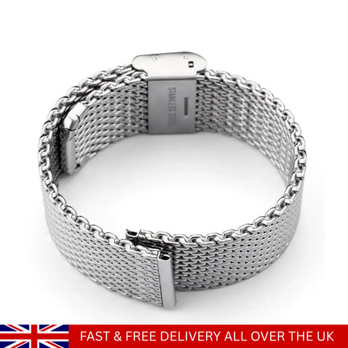0mm thick milanese - milanese, stainless