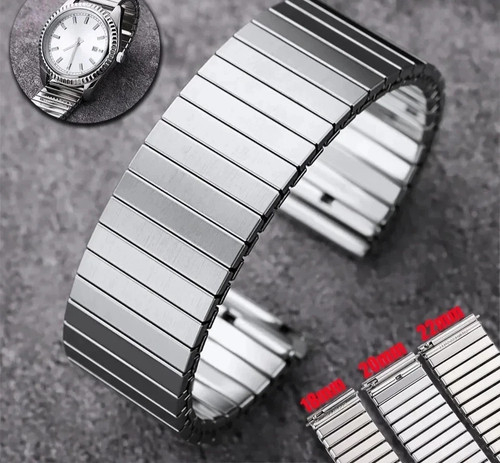 Elastic stainless steel - elastic, watch