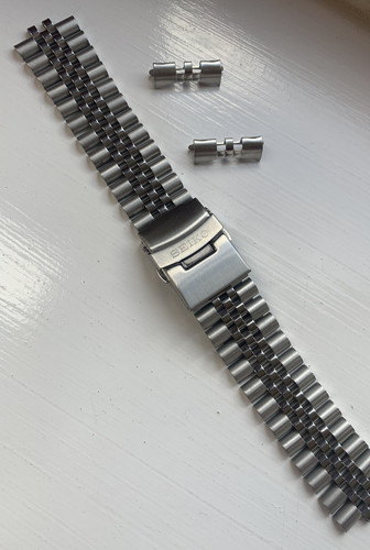 Seiko 22mm bracelet jubilee - seiko,