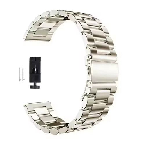 Solid stainless steel watch - stainless,