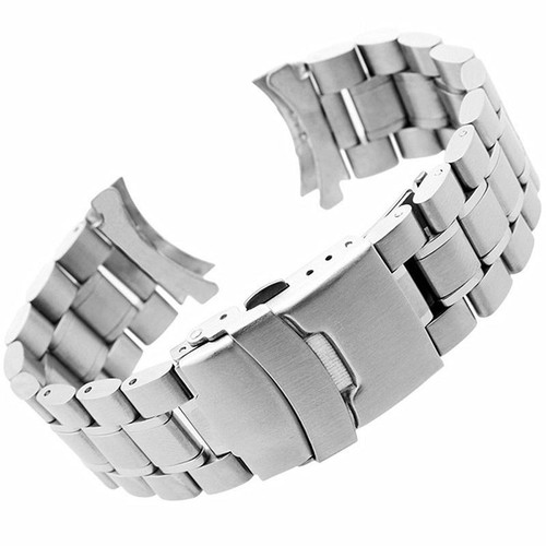 Curved end stainless steel - end,