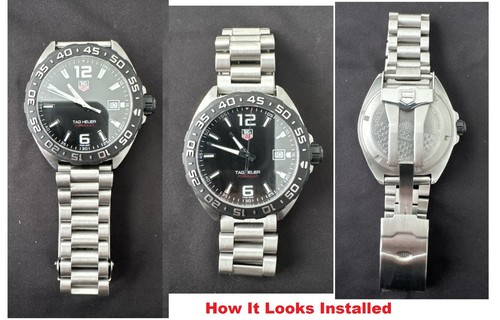 Solid stainless steel watch - stainless,