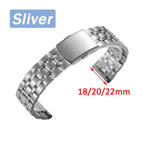 22mm metal watch - metal, band