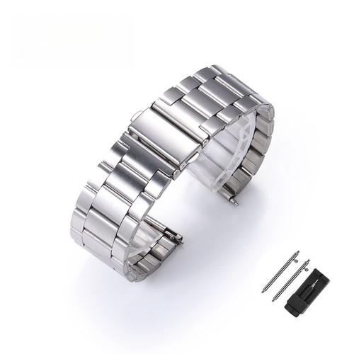 Stainless steel watch - watch, strap