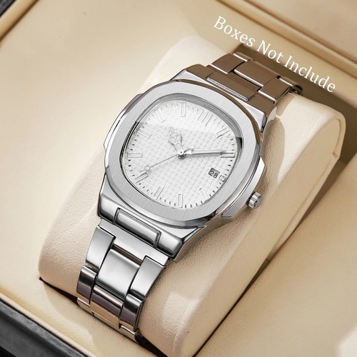 Men watch stainless steel - watch,