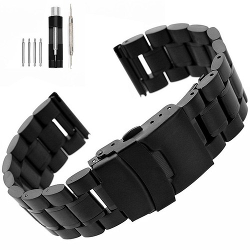 Solid stainless steel - steel, watch