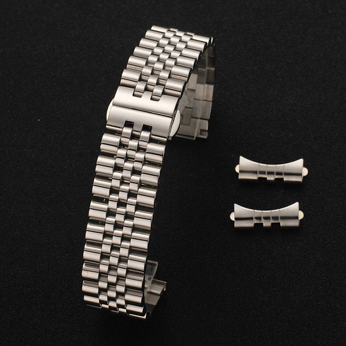 Solid stainless steel watch - steel,