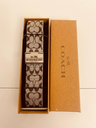 Coach apple watch band silver - coach,