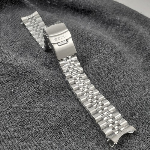 New silver for seiko - new, 20mm